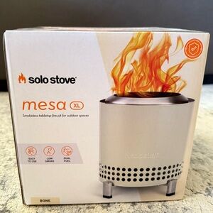 Solo Stove Mesa XL 8.6”x7” NIB Stainless Steel Ceramic Coating
